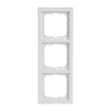 Cover frame 3-gang studio white - future linear
