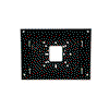Surface-mounted box for touch 10, black