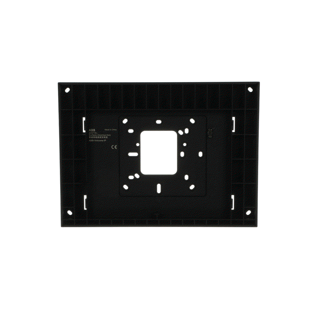 Surface-mounted box for touch 10, black