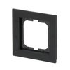 Cover frame 1-gang slate grey - Busch-axcent pur