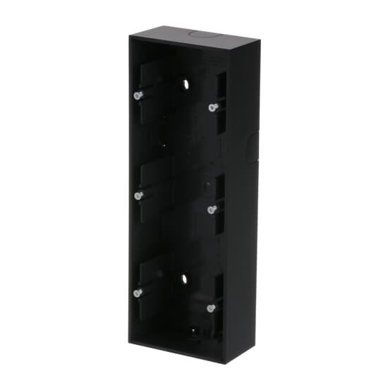 Mounting Box 3 gang black matt - future linear – Görsel 4 / 4