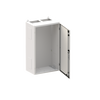 Wall-mounting cabinet, Field width: 2, Rows: 6, 950 mm x 550 mm x 350 mm, Grounded (Class I), IP55