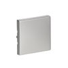 Rocker for Switch/push button, Single rocker stainless steel - Pure Stainless Steel