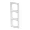 Cover frame 3-gang studio white - future linear