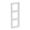 Cover frame 3-gang studio white - future linear