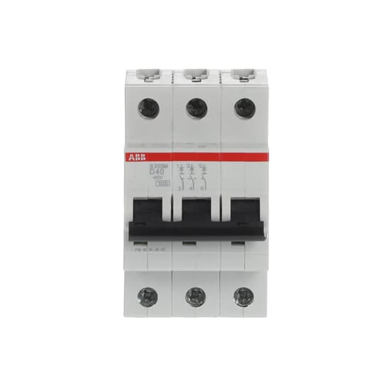 Miniature Circuit Breaker - S200M - 3P - 40 A - D - (AC) 10 kA