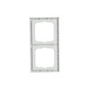 Cover frame 2-gang studio white - future linear