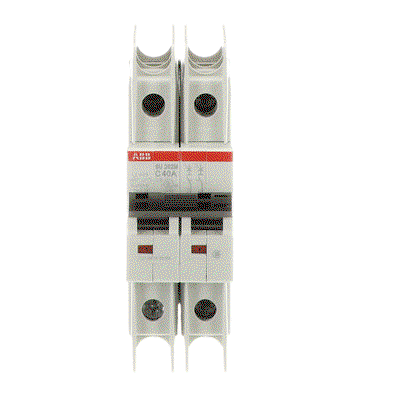 Miniature Circuit Breaker - SU200M - 2P - 40 A - C - (400 V AC) 11.2 kA