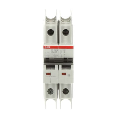 Miniature Circuit Breaker - SU200M - 2P - 40 A - C - (400 V AC) 11.2 kA