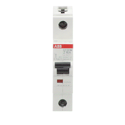 Miniature Circuit Breaker - ST200M - 1P - 16 A - Z
