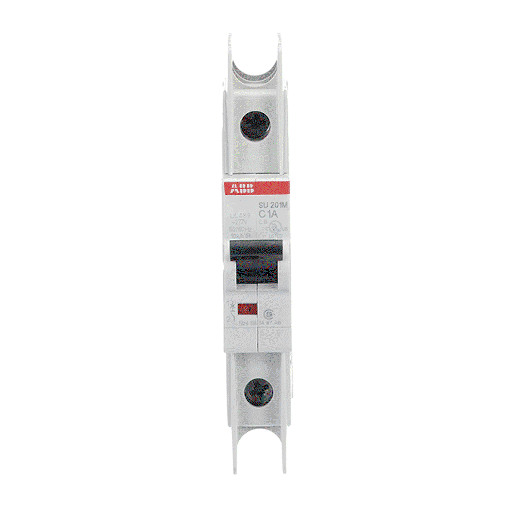 Miniature Circuit Breaker - SU200M - 1P - 1 A - C - (230 V AC) 11.2 kA