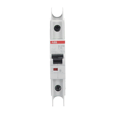 Miniature Circuit Breaker - SU200M - 1P - 1 A - C - (230 V AC) 11.2 kA