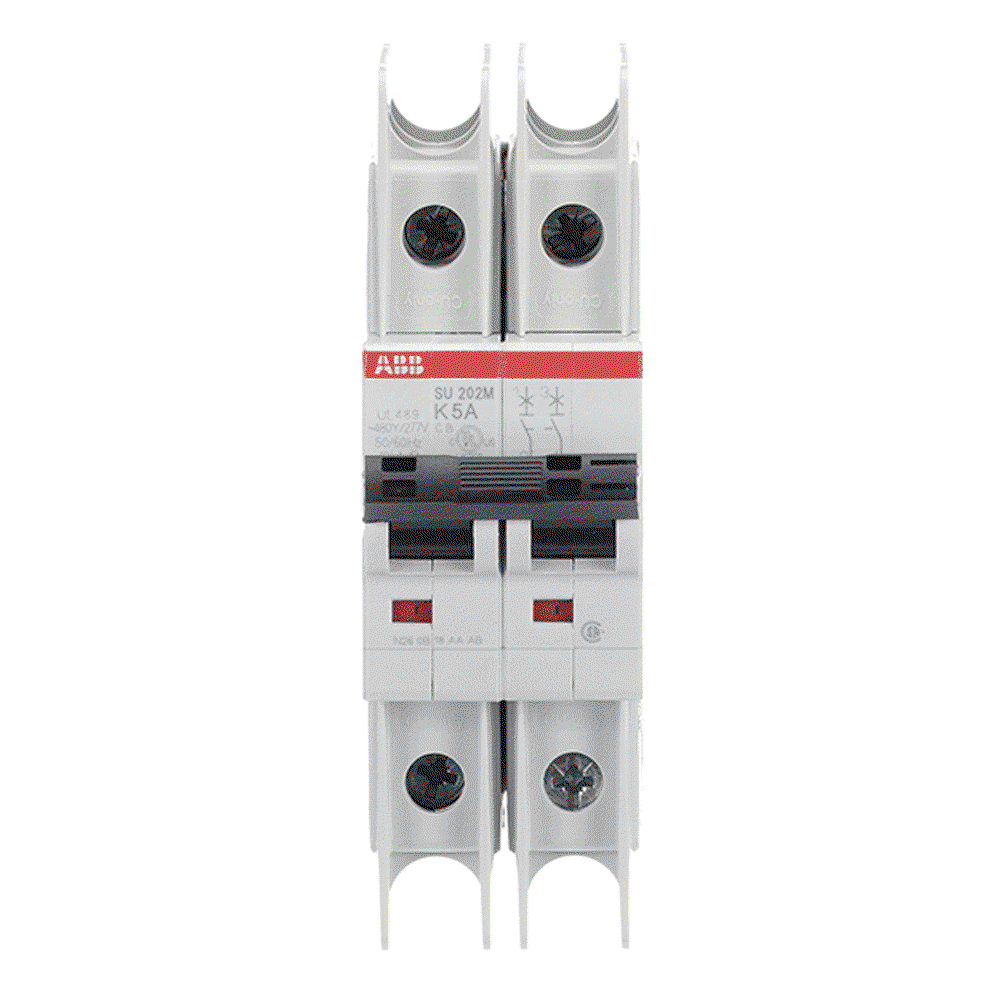 Miniature Circuit Breaker - SU200M - 2P - 5 A - K - (400 V AC) 11.2 kA