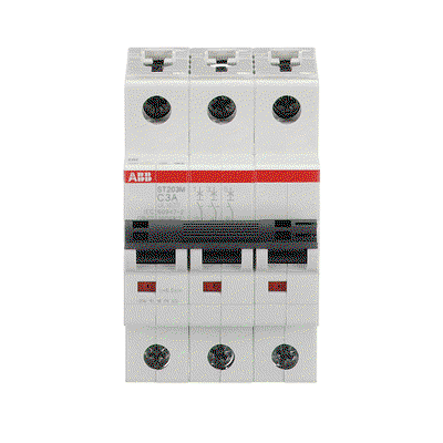 Miniature Circuit Breaker - ST200M - 3P - 3 A - C