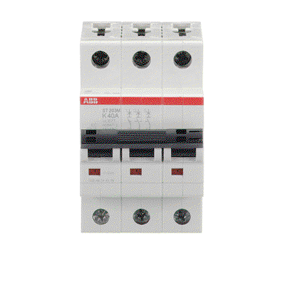 Miniature Circuit Breaker - ST200M - 3P - 40 A - K
