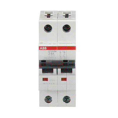 Miniature Circuit Breaker - ST200M - 2P - 8 A - Z