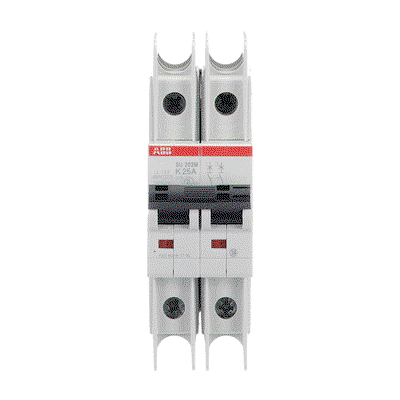 Miniature Circuit Breaker - SU200M - 2P - 25 A - K - (400 V AC) 11.2 kA