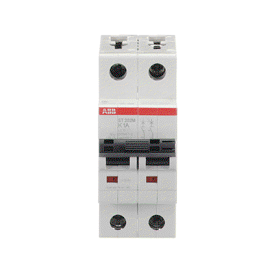Miniature Circuit Breaker - ST200M - 2P - 1 A - K