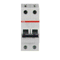 Miniature Circuit Breaker - S200M - 2P - 16 A - C - (AC) 10 kA