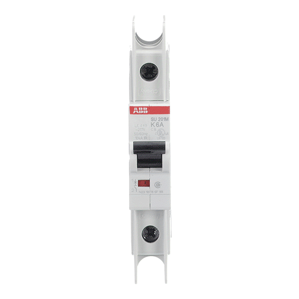 Miniature Circuit Breaker - SU200M - 1P - 6 A - K - (230 V AC) 11.2 kA