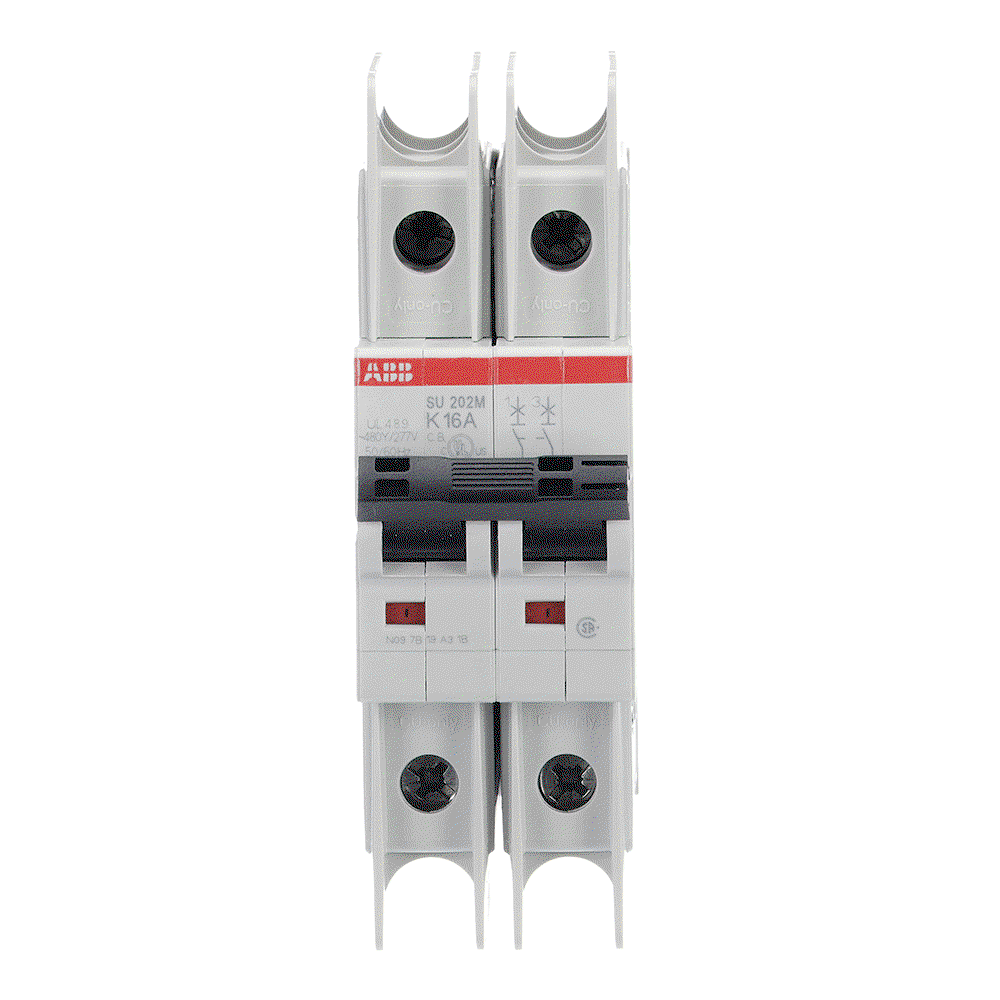Miniature Circuit Breaker - SU200M - 2P - 16 A - K - (400 V AC) 11.2 kA