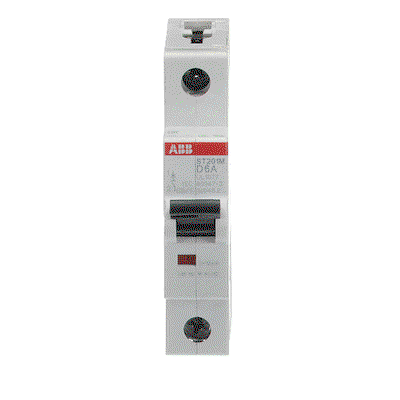 Miniature Circuit Breaker - ST200M - 1P - 6 A - D