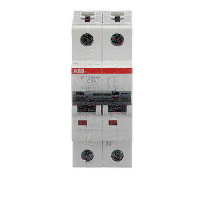 Miniature Circuit Breaker - ST200M - 1P+N - 2 A - C