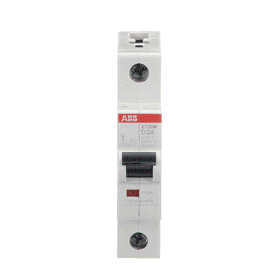 Miniature Circuit Breaker - ST200M - 1P - 2 A - D