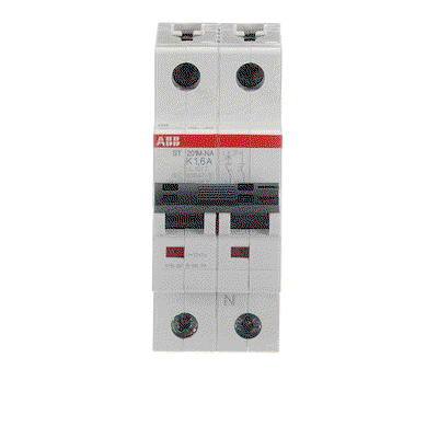 Miniature Circuit Breaker - ST200M - 1P+N - 1.6 A - K