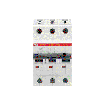 Miniature Circuit Breaker - ST200M - 3P - 1 A - K