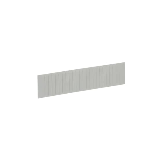 Enclosure accessories module blanking plate  Consumer units accessories, 12 modules, 1 row(s), Dimensions: 51.8 mm x 229.8 mm x 10 mm – Image 2 of 3