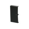 Rocker with Small Transparent Calotte 2gang black matt - Platform 63