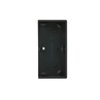 Rocker with Small Transparent Calotte 2gang black matt - Platform 63