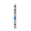 Pushbutton, 16 A, acc. to EN 250 V AC, 1NO, 1NC, El. Color: Blue, MW: 0.5