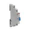 Pushbutton, 16 A, acc. to EN 250 V AC, 1NO, 1NC, El. Color: Blue, MW: 0.5