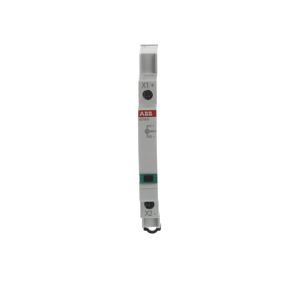 Indicator Light, 16 A, 12 ... 48 V, 1LED, Green, MW: 0.5