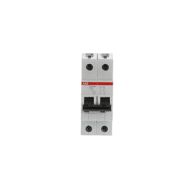 Miniature Circuit Breaker - S200M - 2P - 4 A - C - (AC) 10 kA
