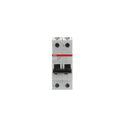 Miniature Circuit Breaker - S200MUC - 2P - 6 A - Z - (AC) 10 kA