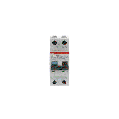 Residual Current Circuit Breaker with Overcurrent Protection DS201 - 1P+N - 30 mA - 6 A - C - Type AC