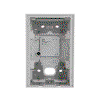 Flush-mounted box, 1/2, grey