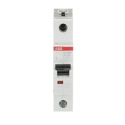 Miniature Circuit Breaker - ST200M - 1P - 2 A - K