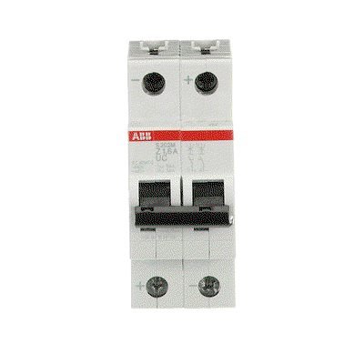 Miniature Circuit Breaker - S200MUC - 2P - 1.6 A - Z - (AC) 10 kA