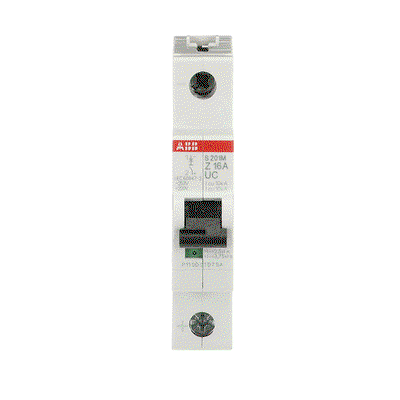 Miniature Circuit Breaker - S200MUC - 1P - 16 A - Z - (AC) 10 kA
