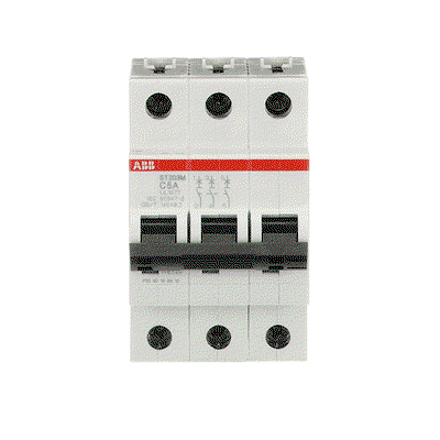 Miniature Circuit Breaker - ST200M - 3P - 5 A - C