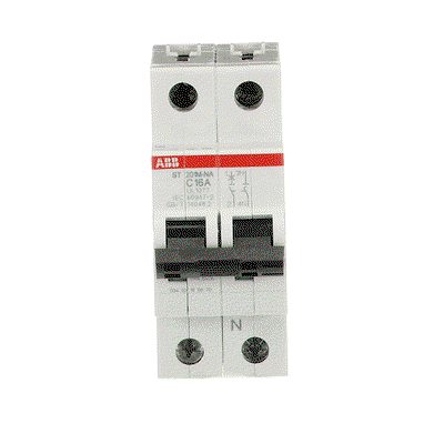Miniature Circuit Breaker - ST200M - 1P+N - 16 A - C