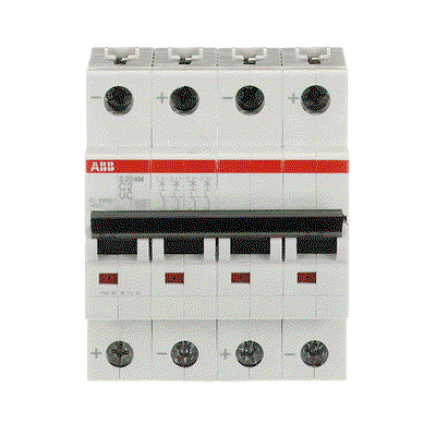 Miniature Circuit Breaker - S200MUC - 4P - 2 A - C - (AC) 10 kA