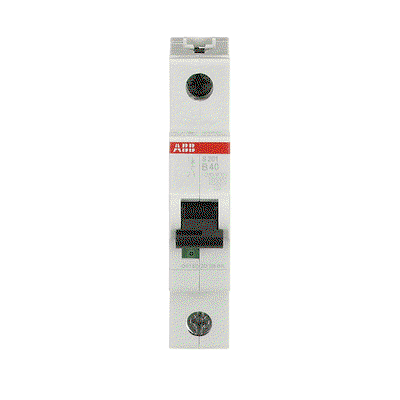 Miniature Circuit Breaker - S200 - 1P - 40 A - B - (AC) 6 kA