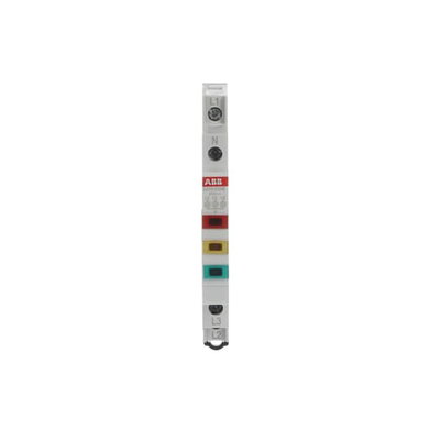 Indicator Light, 16 A, 415 / 230 V AC, 3LED, Red / Yellow / Green, MW: 0.5