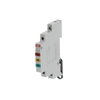 Indicator Light, 16 A, 415 / 230 V AC, 3LED, Red / Yellow / Green, MW: 0.5