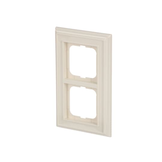 Cover frame 2-gang(s) ivory white - Busch-Dynasty – Görsel 4 / 4
